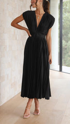 Marla™ Elegante Plissé Jurk