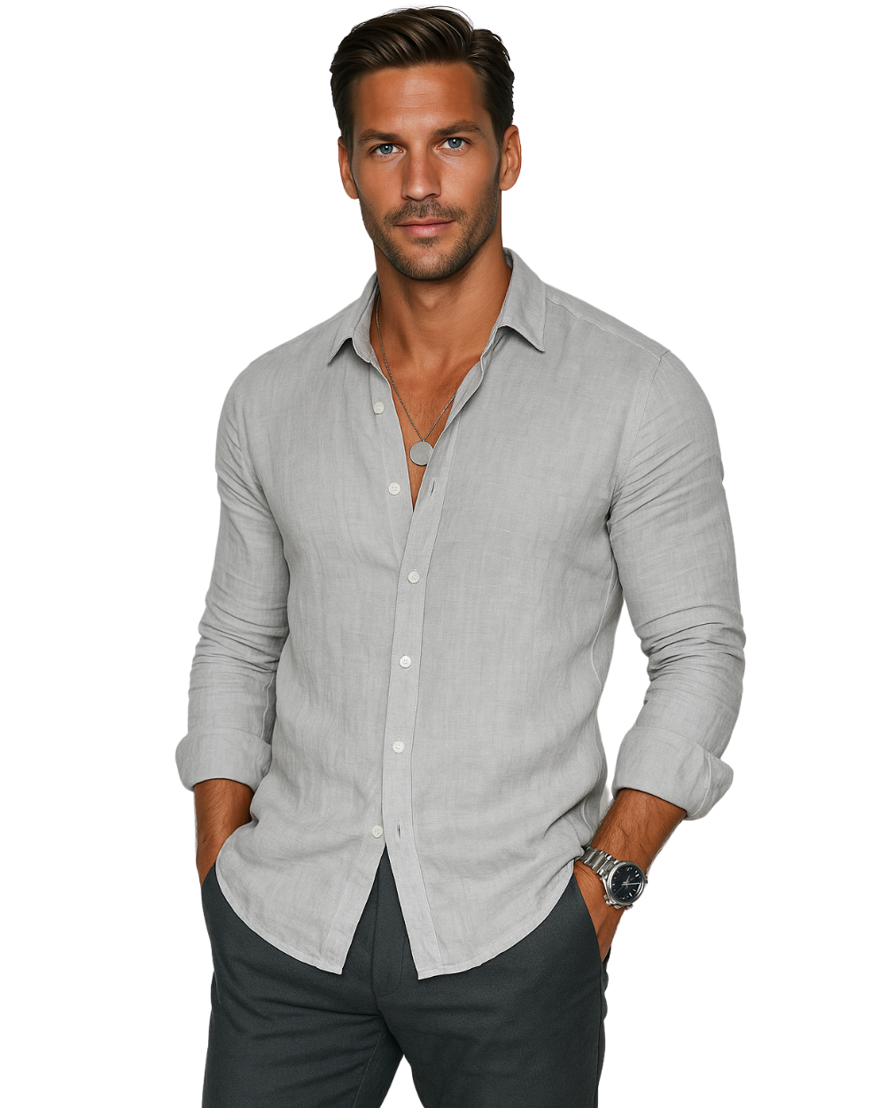 Neil | Casual Langsleeve Shirt