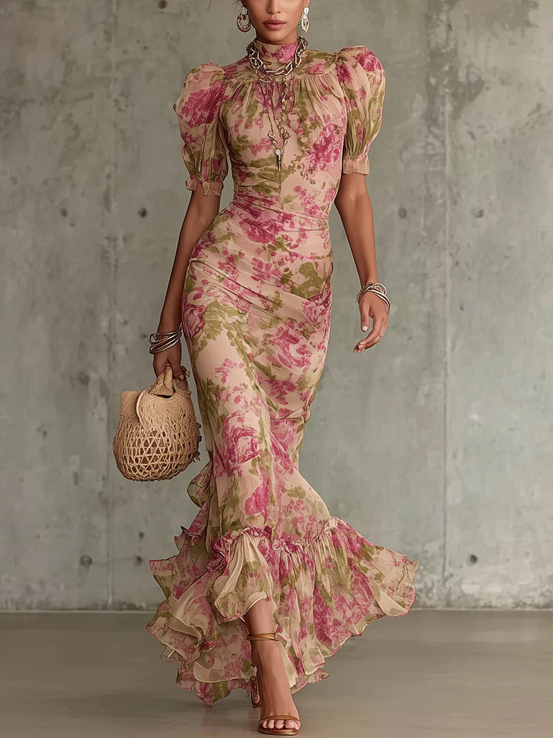Racquella™ Vintage Maxi Jurk