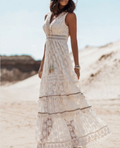 Isabella | Classic Boho Maxi Strandjurk