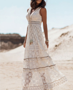 Isabella | Classic Boho Maxi Strandjurk