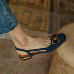 Deborah | Classic Buckle Strap Sandalen