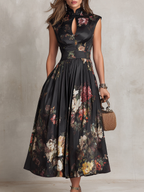 Brianne™ Elegante Midi Jurk