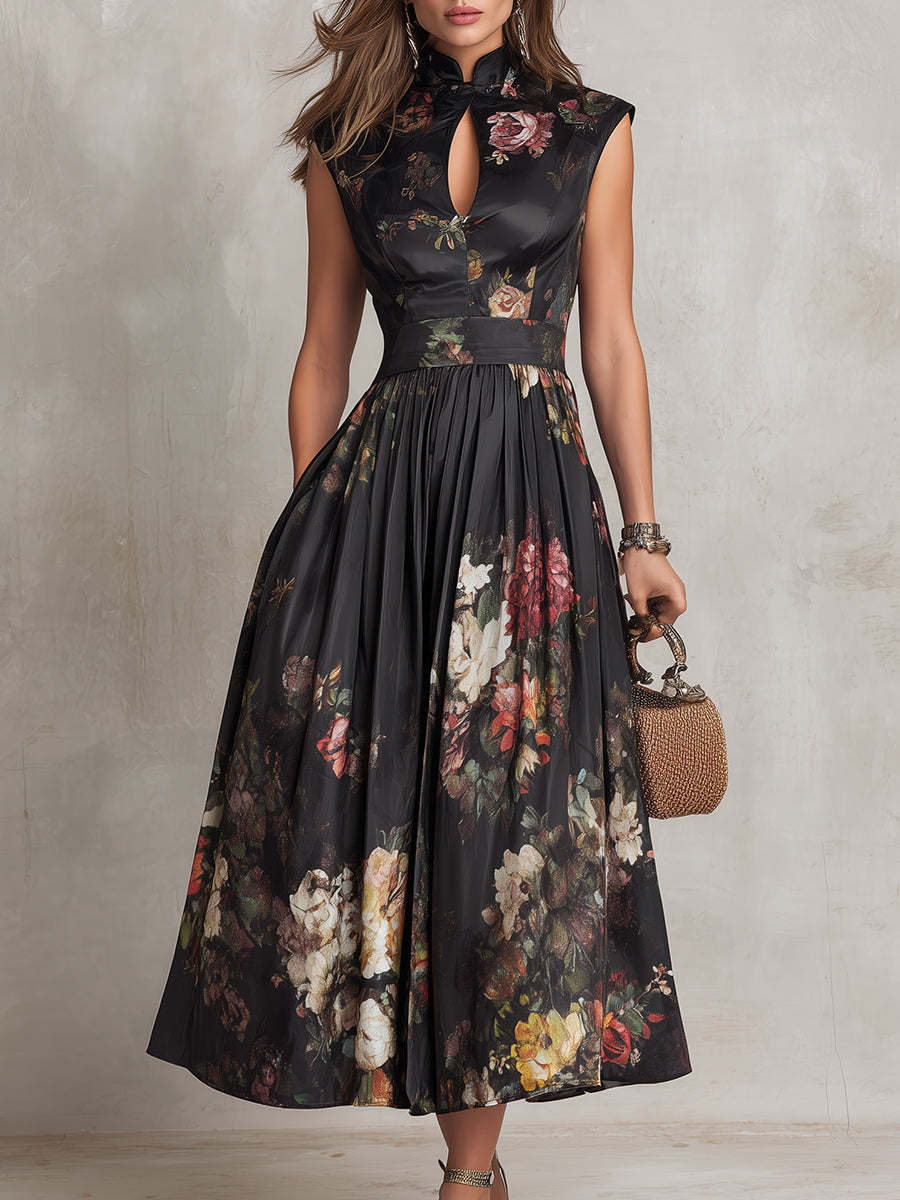 Brianne™ Elegante Midi Jurk