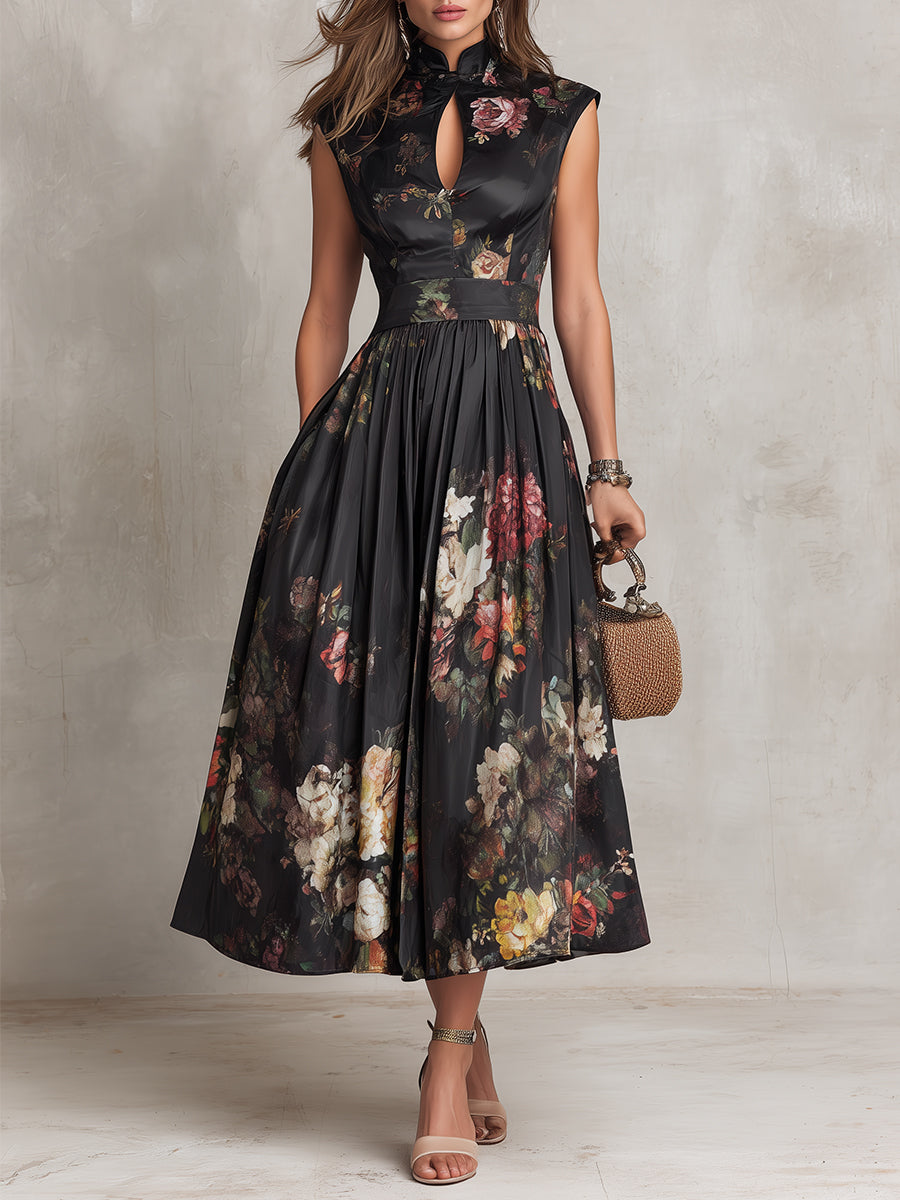 Brianne™ Elegante Midi Jurk