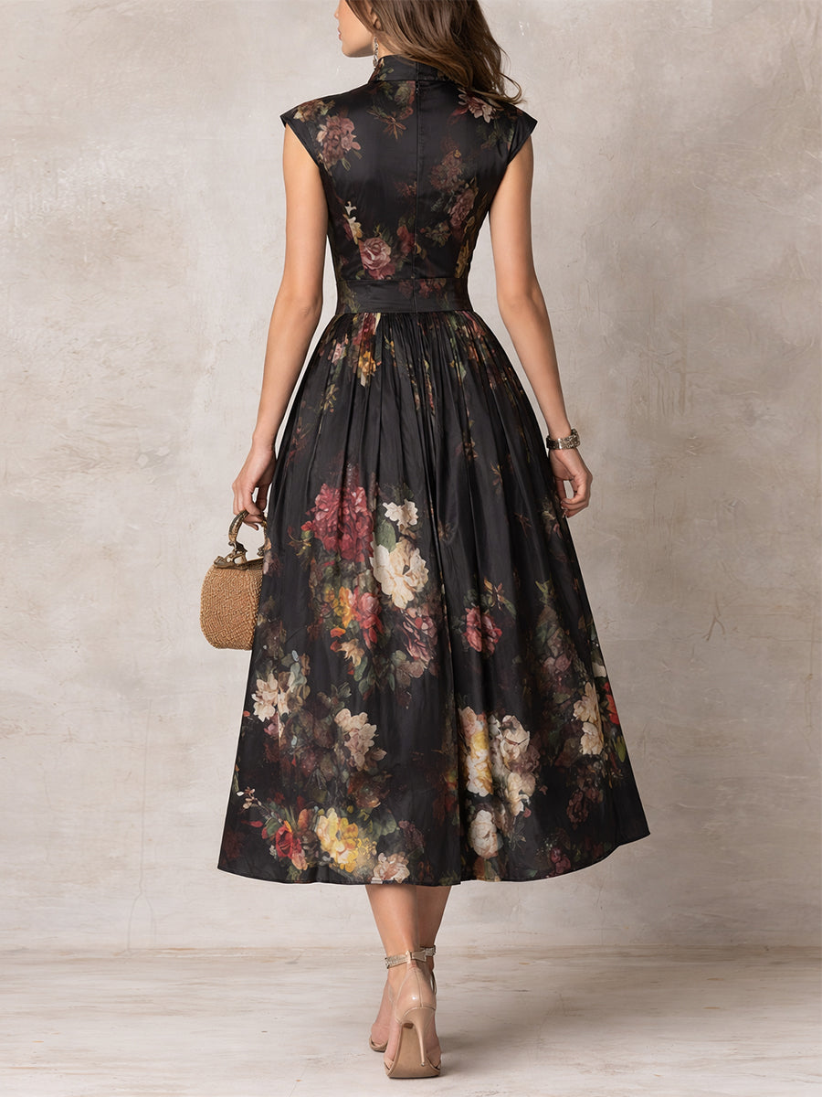 Brianne™ Elegante Midi Jurk