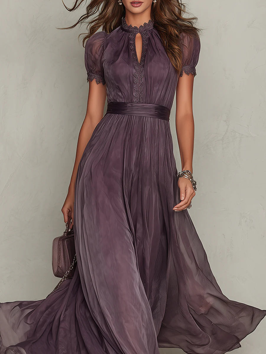Primrose™ Maxi Jurk met Kantdetails