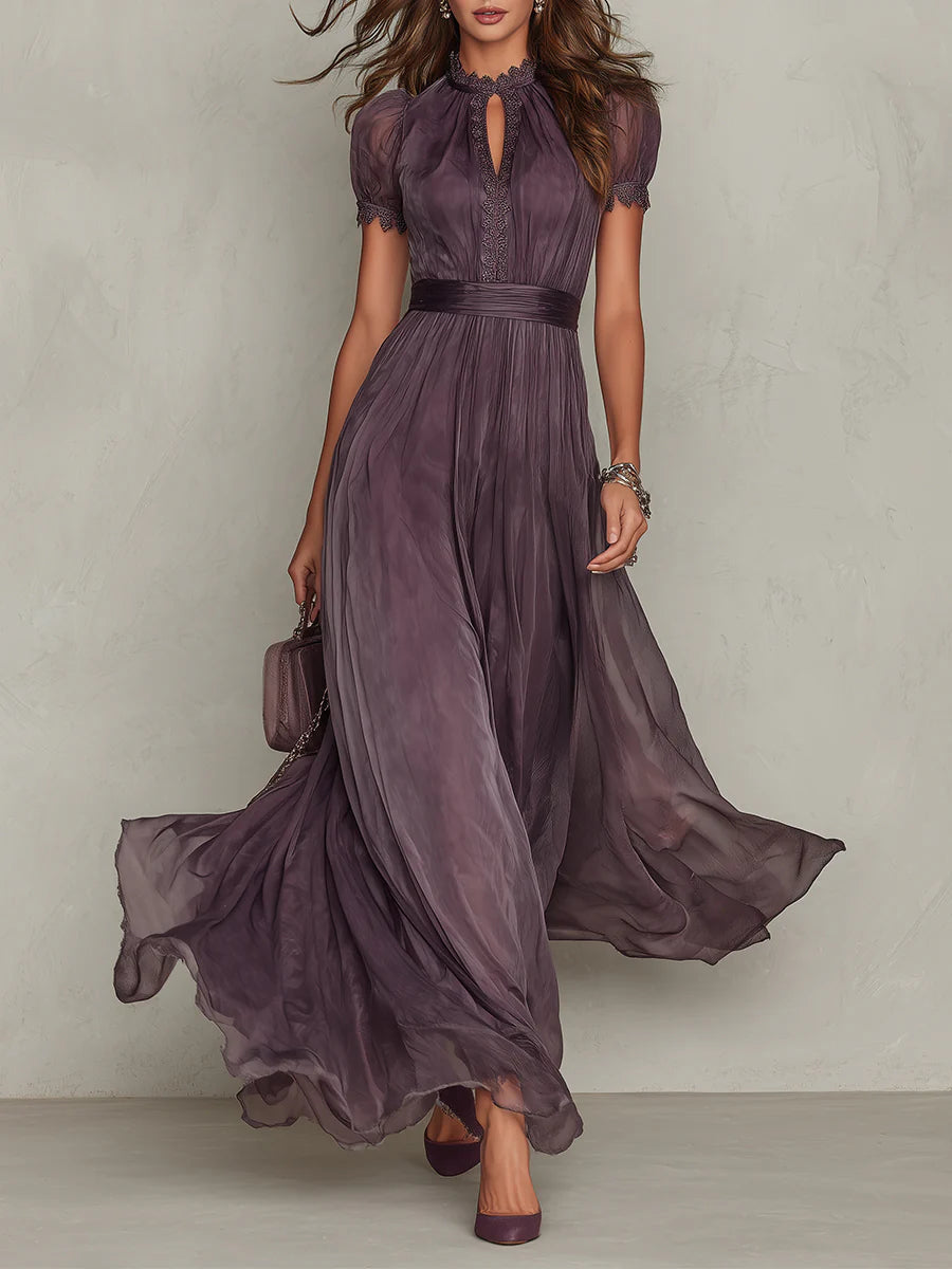 Primrose™ Maxi Jurk met Kantdetails
