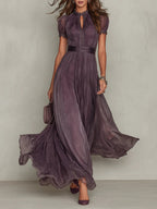 Primrose™ Maxi Jurk met Kantdetails