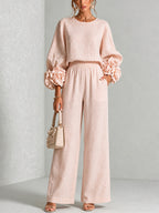 Yolanda™ Ruffle Cuff Twee-delig Set