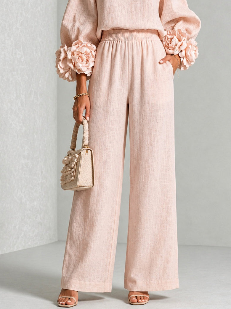 Yolanda™ Ruffle Cuff Twee-delig Set