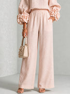 Yolanda™ Ruffle Cuff Twee-delig Set