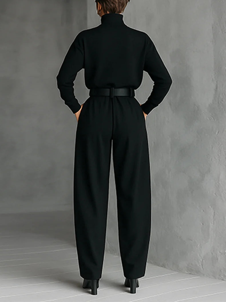Jessica™ Elegante Top & Rechte Broek Set