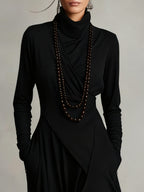 Katia™ Geplooide Maxi Jurk