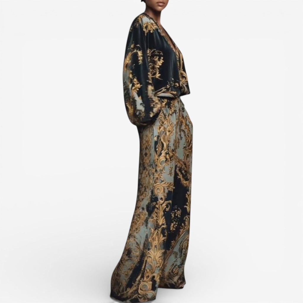 Maureen™ Elegante Geprinte Set