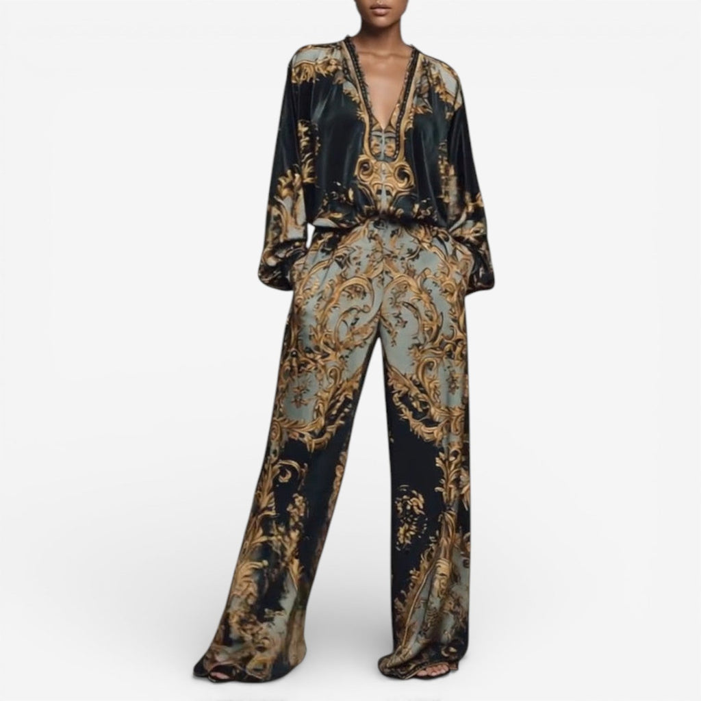 Maureen™ Elegante Geprinte Set