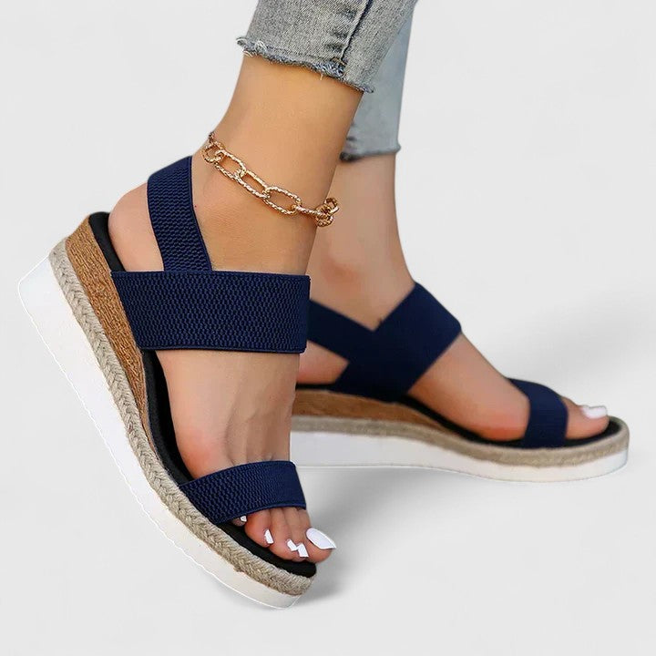 Marlene | Comfort Wedge Sandalen