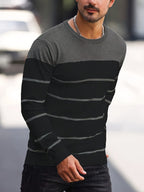 Bennington | Klassieke Gestreepte Crewneck Trui