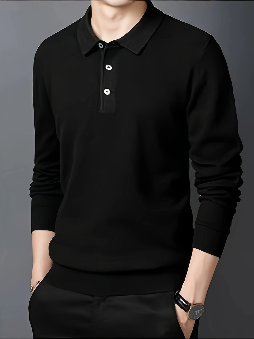 Alistair | Polo Shirt met Knopjeskraag