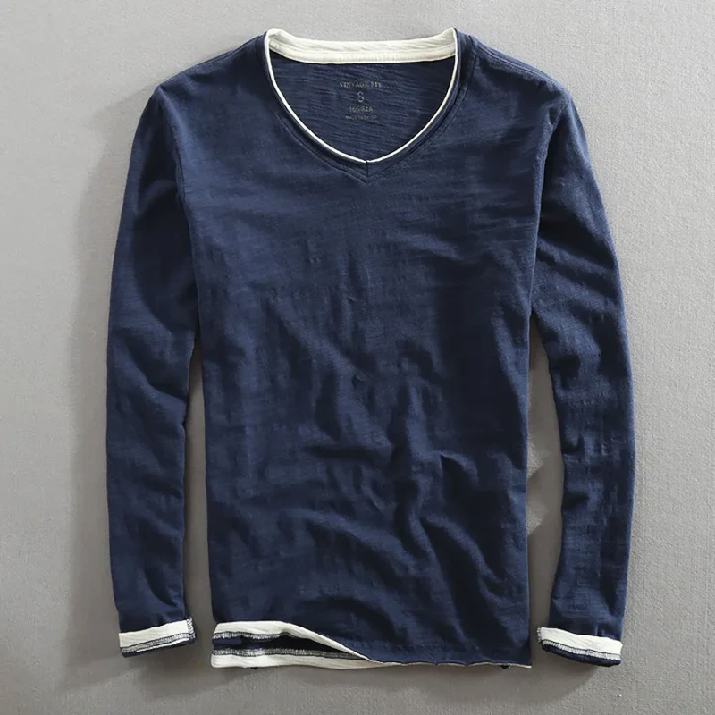 Kaido™ Katoenen Langemouw Shirt