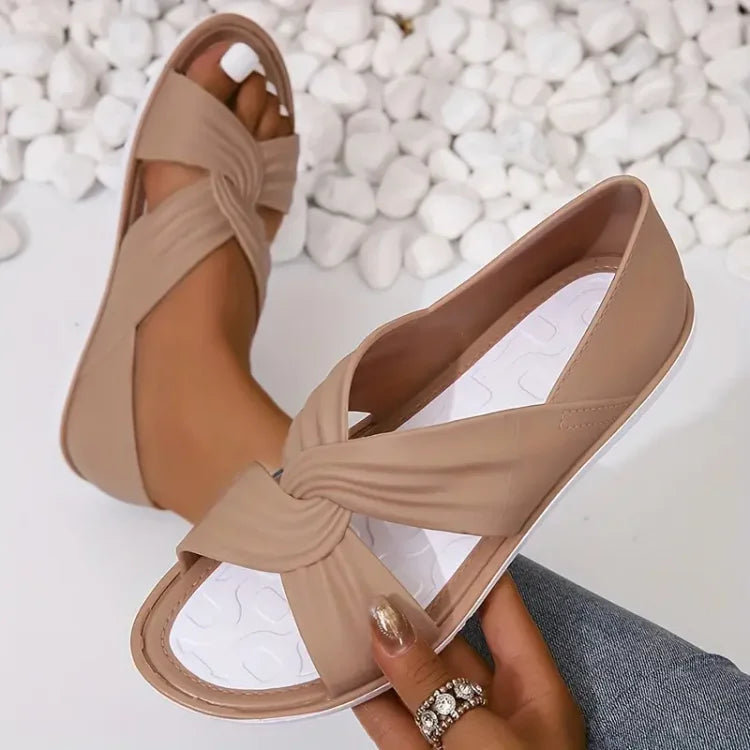 Delphine | Comfortabele Cross-Strap Sandalen