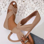 Delphine | Comfortabele Cross-Strap Sandalen