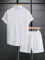 Miles | Textured Short Sleeve Set