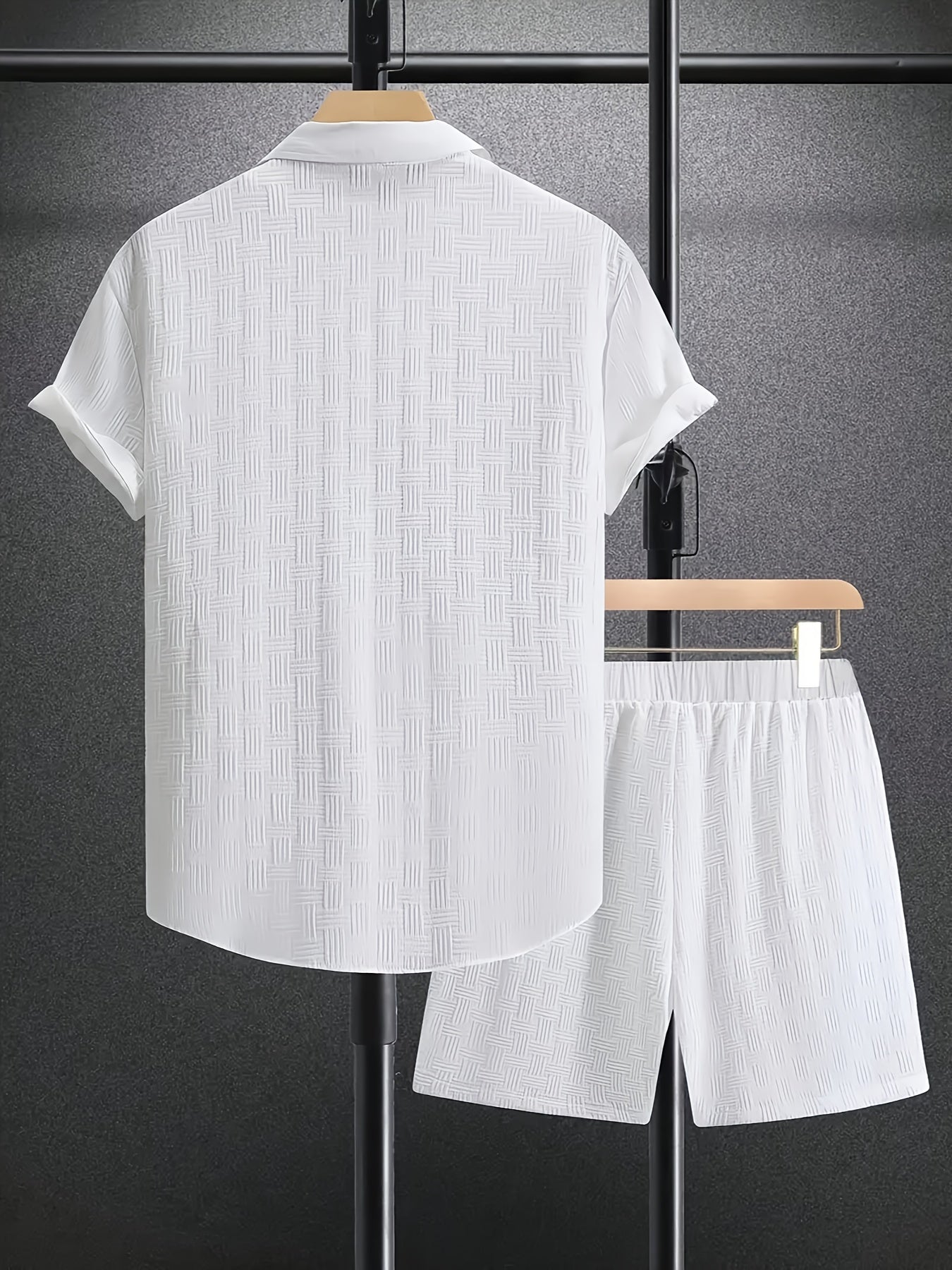 Miles | Textured Short Sleeve Set