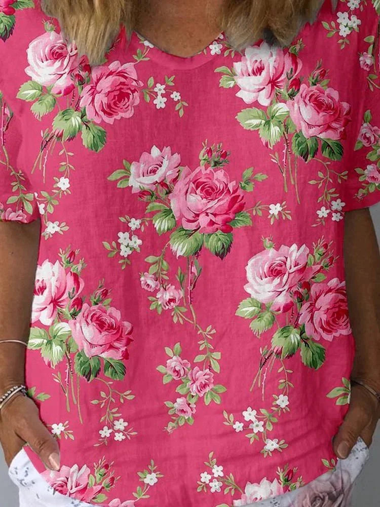 Catherine | Bloemige Casual Shirt