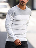 Bennington | Klassieke Gestreepte Crewneck Trui