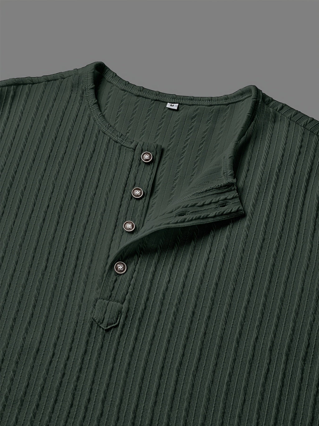 Wesley | Verfijnde Textuur Henley