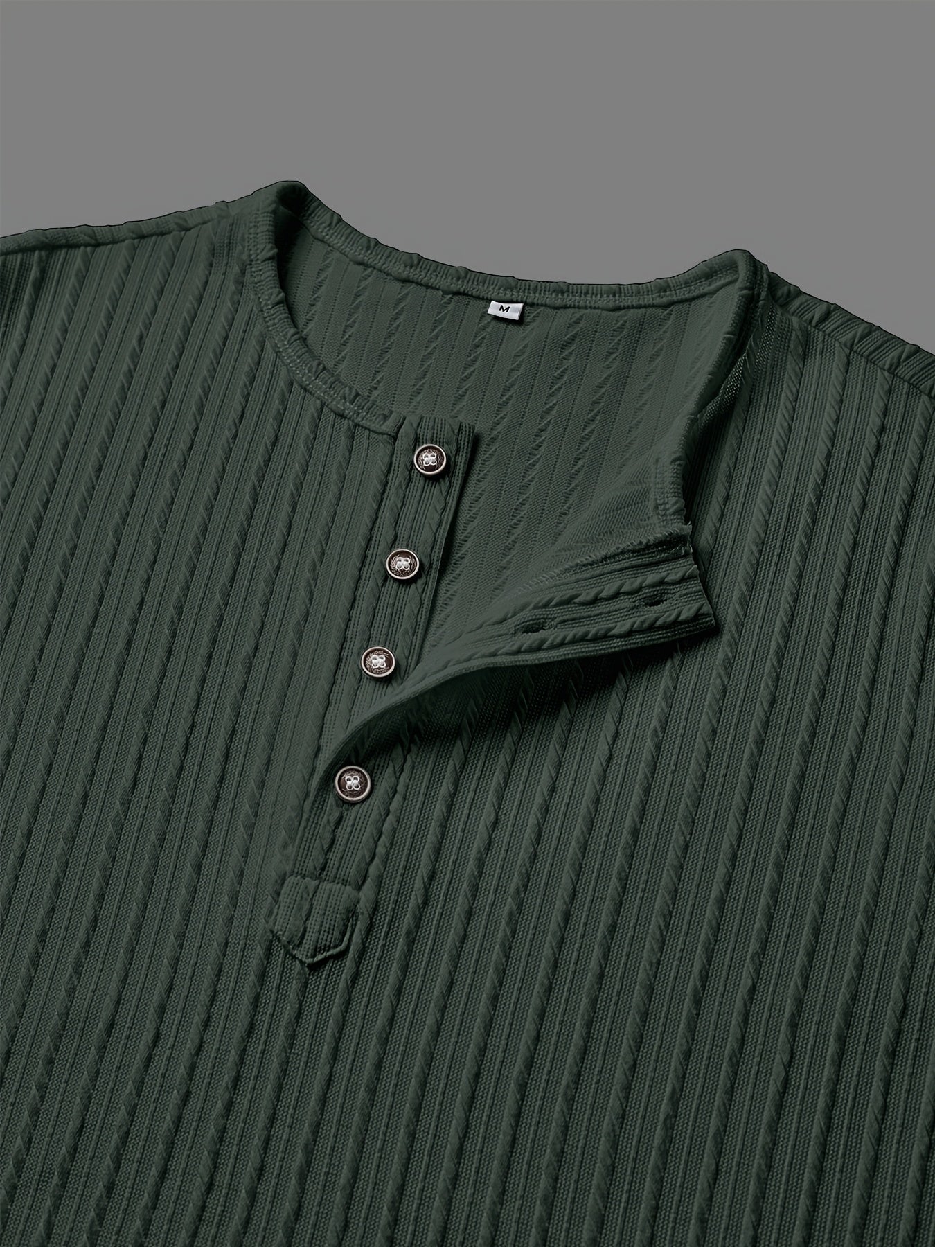 Wesley | Verfijnde Textuur Henley
