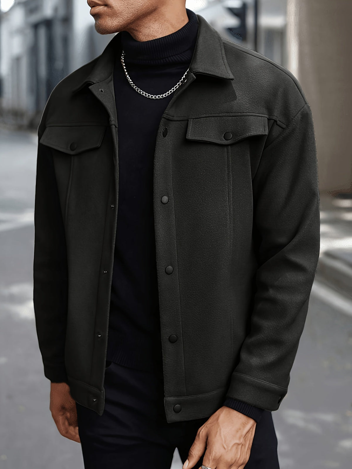 Lincoln | Klassieke Button-Up Jas