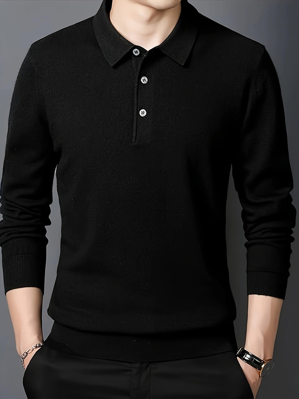 Alistair | Polo Shirt met Knopjeskraag