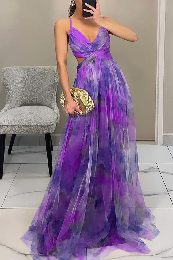 Giselle | Elegante Vloeiende Maxi Jurk