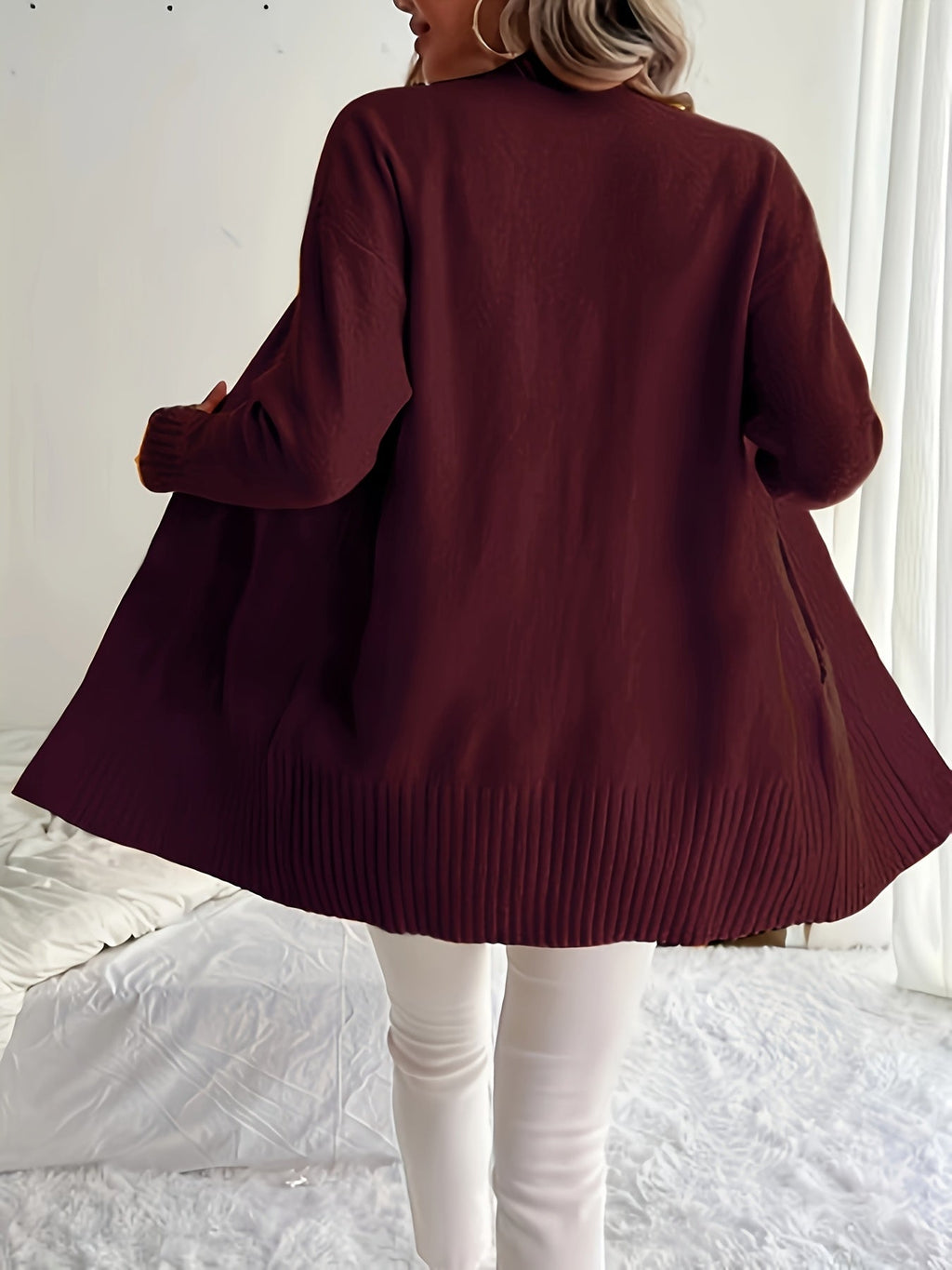 Charlotte | Gelaagde Open-Front Cardigan