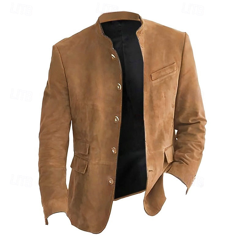 Gideon | Casual Jacket met Staande Kraag