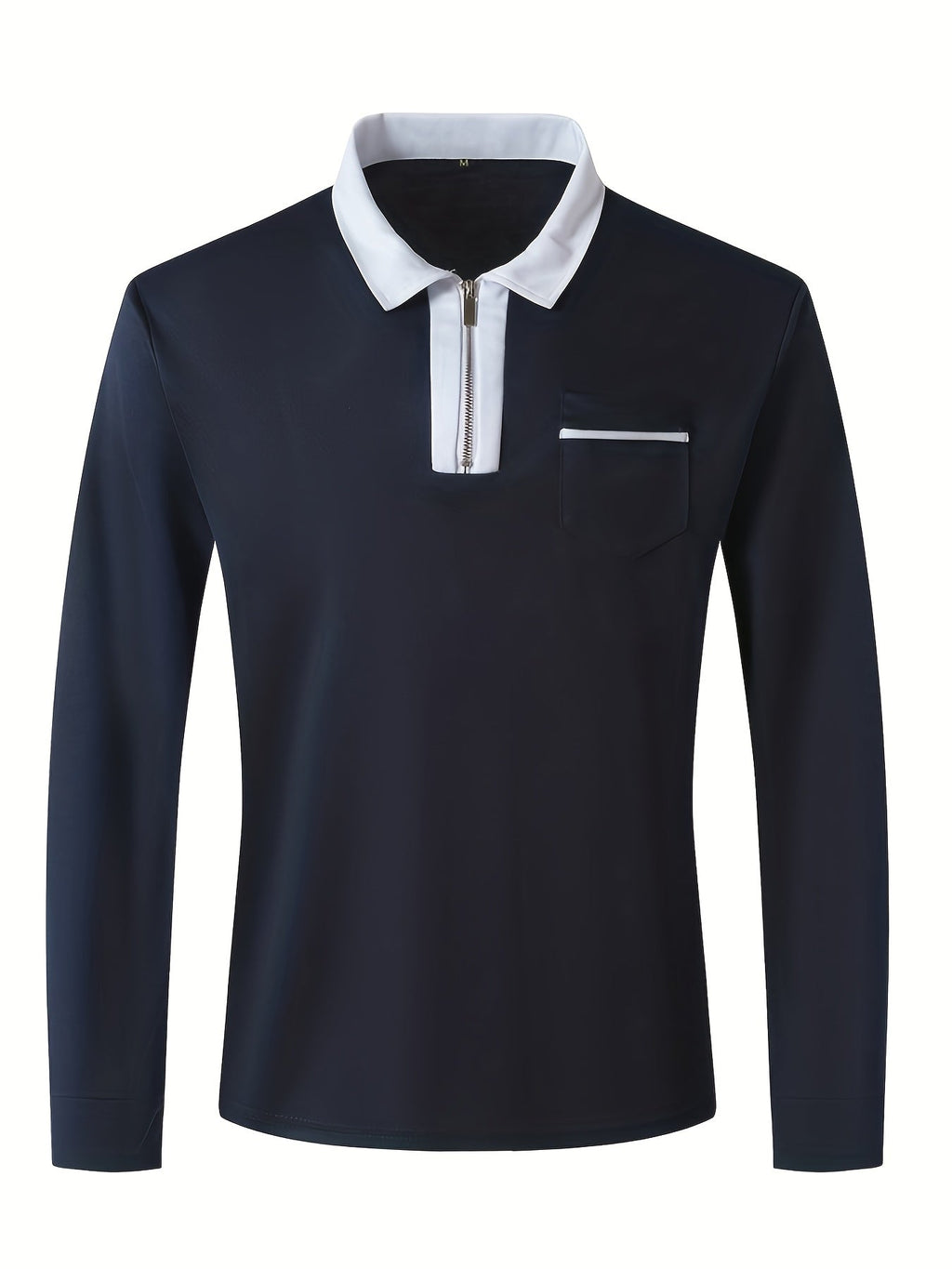 Fletcher | Verfijnde Zip-Kraag Polo Shirt