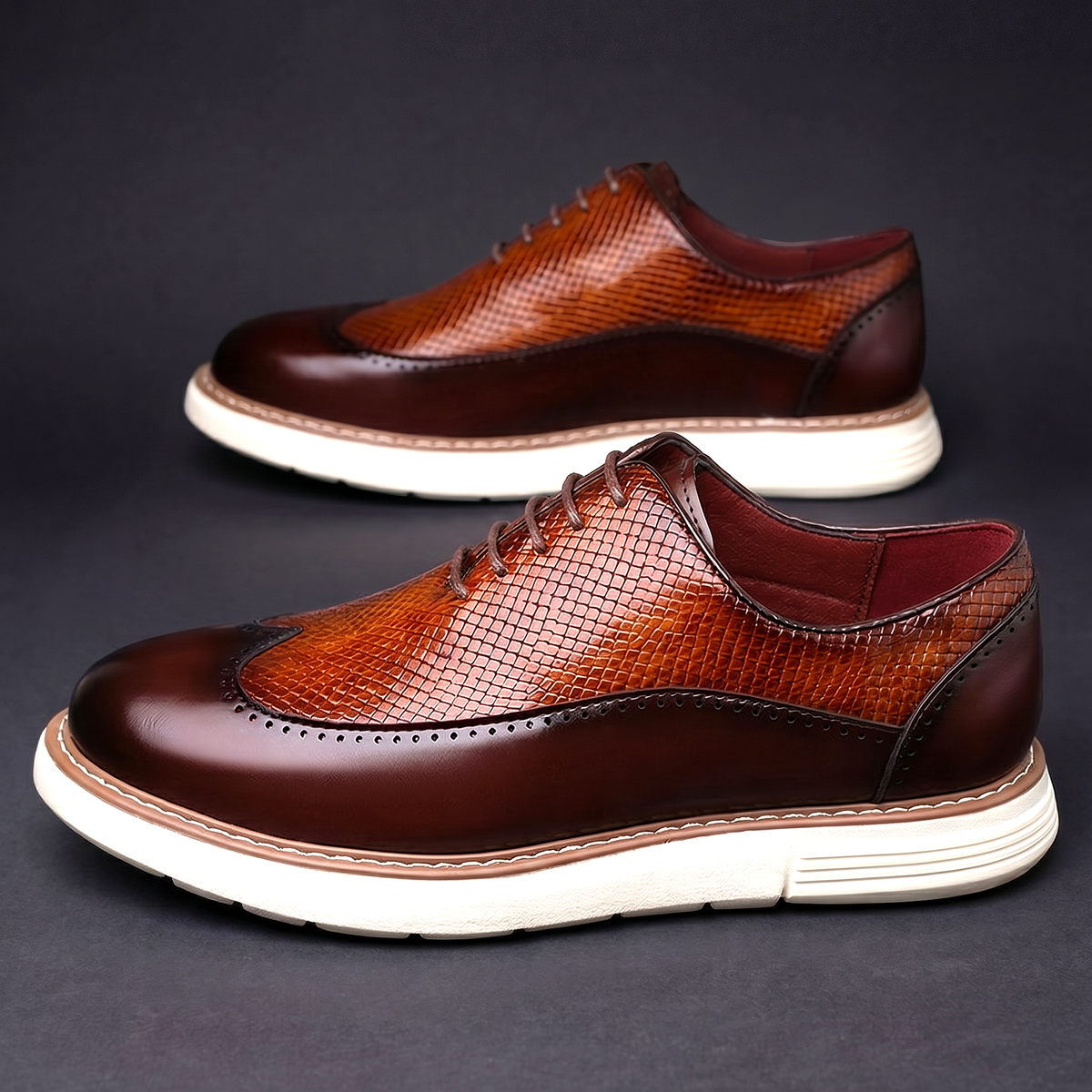Franklin | Verfijnde Wingtip Brogues