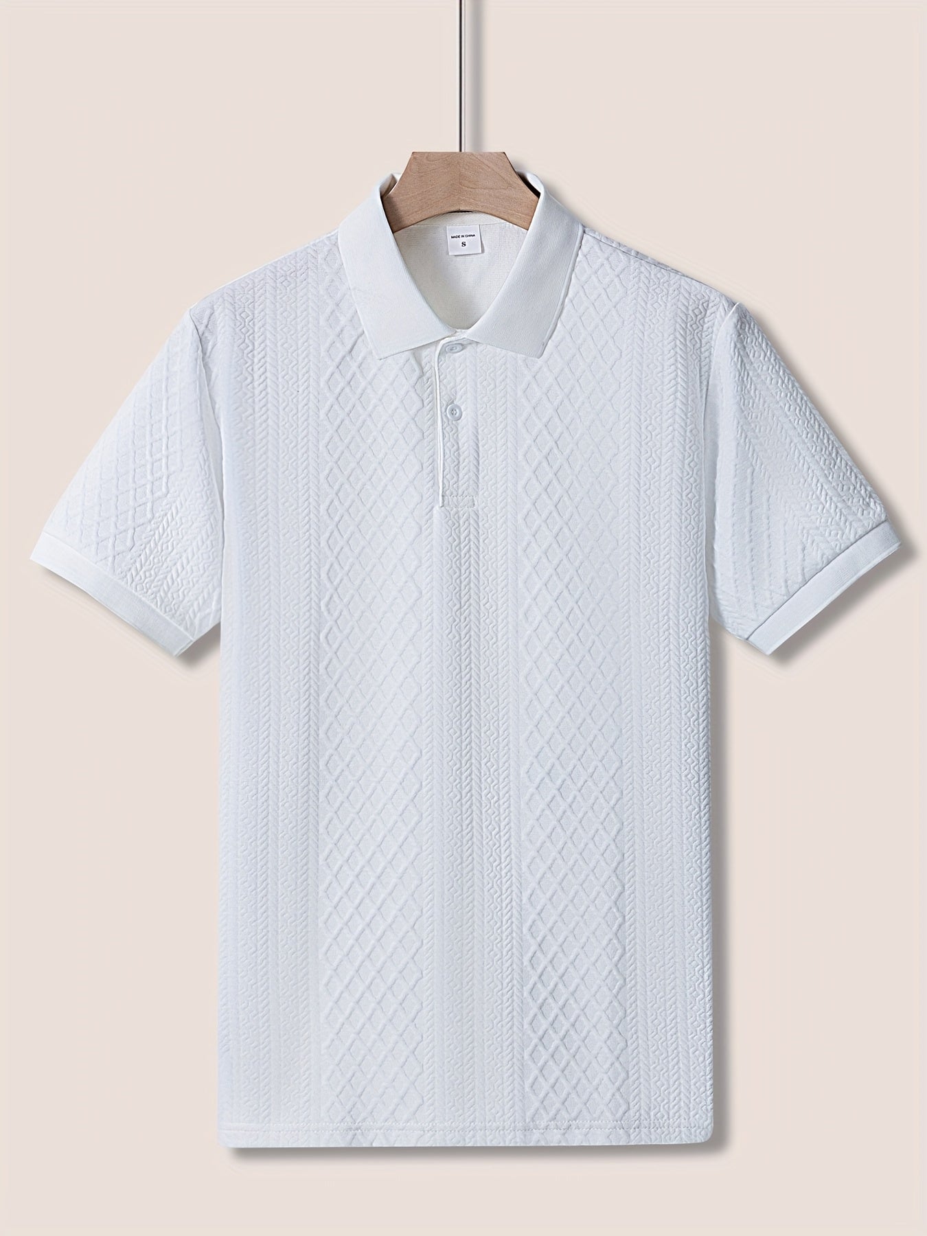 Sawyer | Textured Knit Polo Shirt