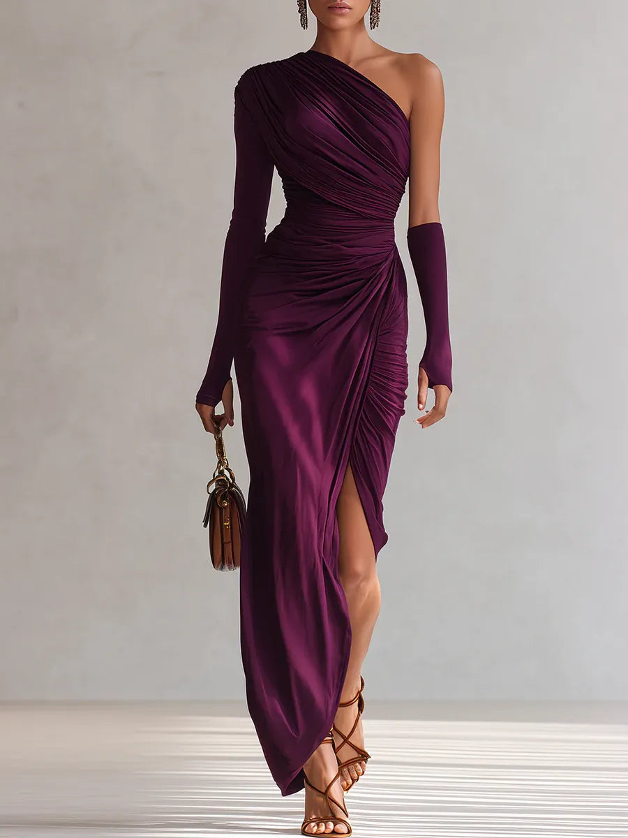 Rhianna™ Elegante Maxi Jurk + Mouw