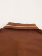 Emerson | Verfijnde Lange Mouwen Polo Shirt