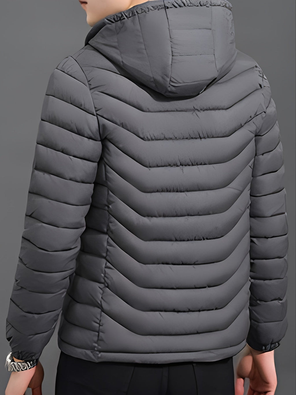 Silas | Gewatteerde Puffer Jacket met Kap