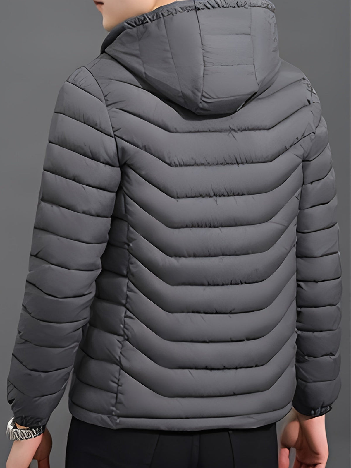 Silas | Gewatteerde Puffer Jacket met Kap