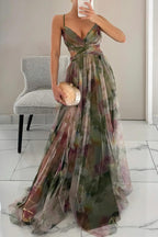 Giselle | Elegante Vloeiende Maxi Jurk
