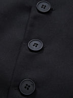 Jasper | Schuin-Knoop Notch Lapel Vest