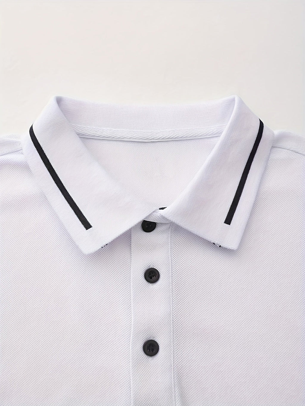 Emerson | Verfijnde Lange Mouwen Polo Shirt