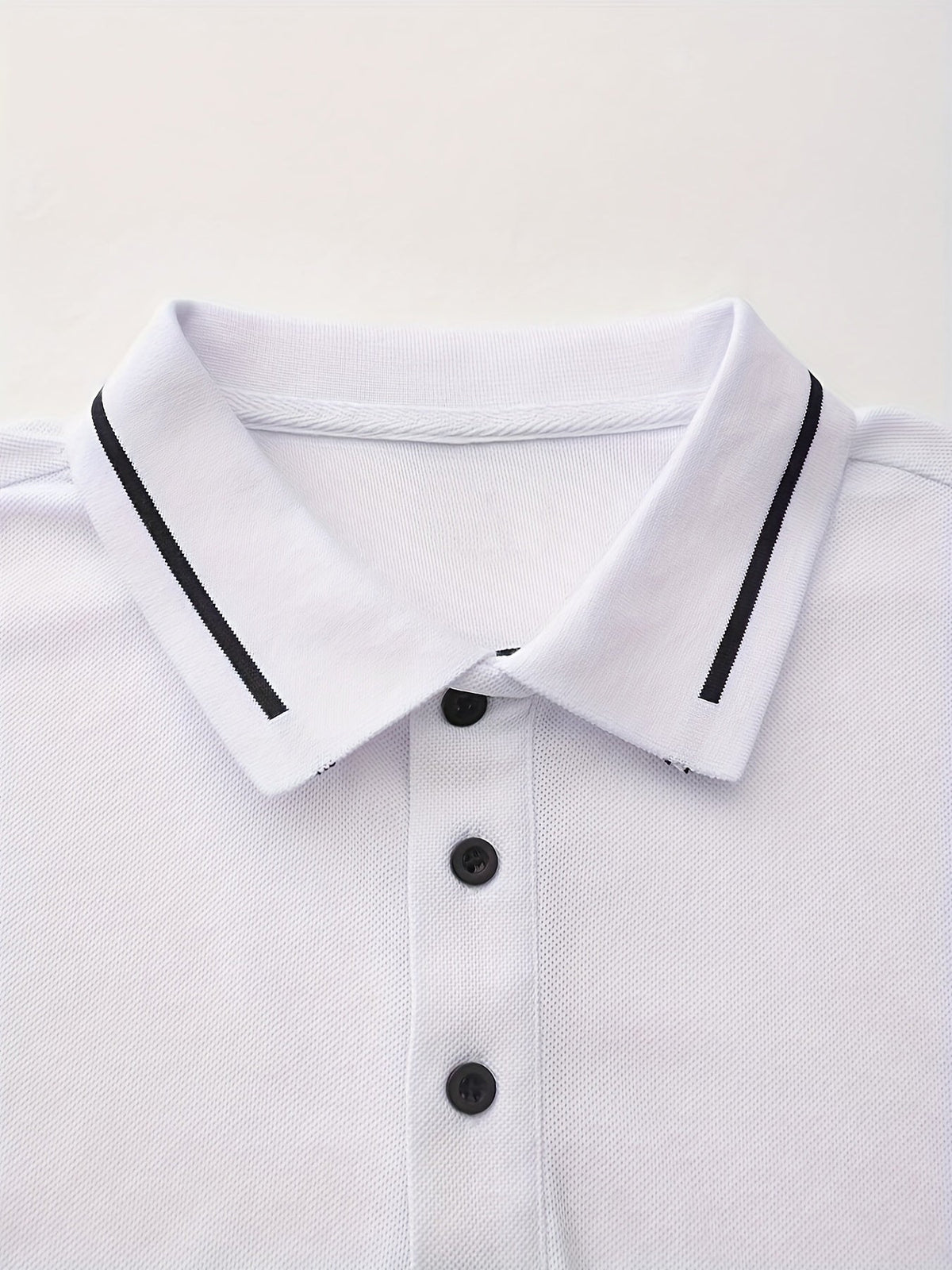 Emerson | Verfijnde Lange Mouwen Polo Shirt
