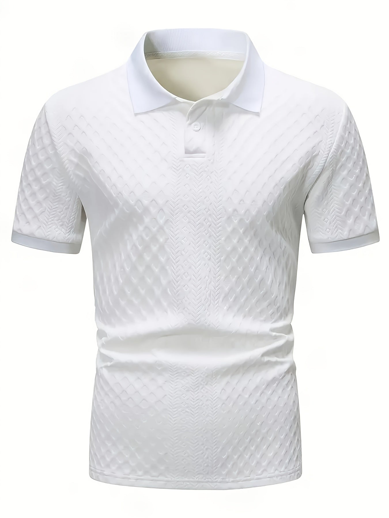 Sawyer | Textured Knit Polo Shirt