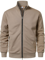 Griffin | Textured Zip-Up Jacket